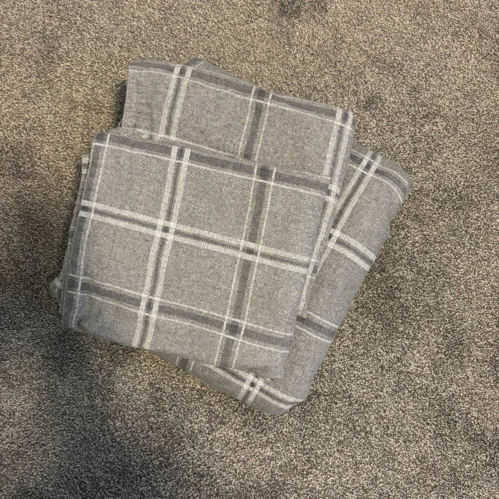 Flannel Duvet Cover W/Shams